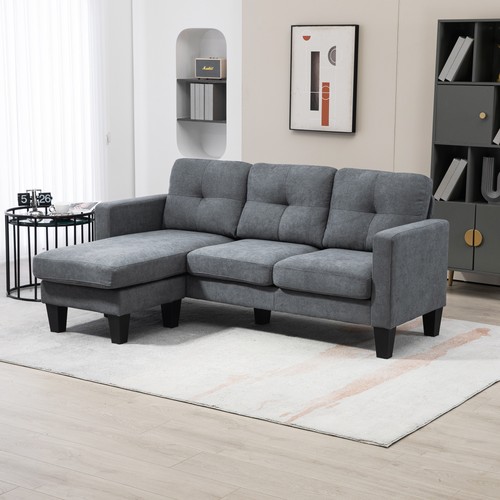 Homcom ecksofa couch mit - homcom,