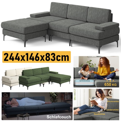 Form ecksofa mit - l-form,