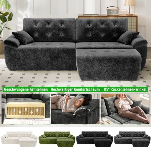 275cm modulares sofa - modulares, l‑sofa