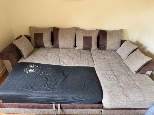 Schlafsofa form mit - l-form,
