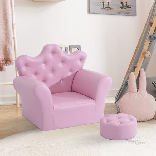 Homcom kindersofa mit ottomane - mit,