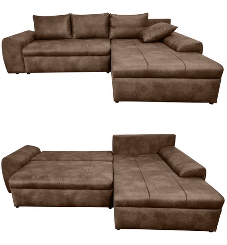 Ecksofa vintage schlafsofa - ecksofa,